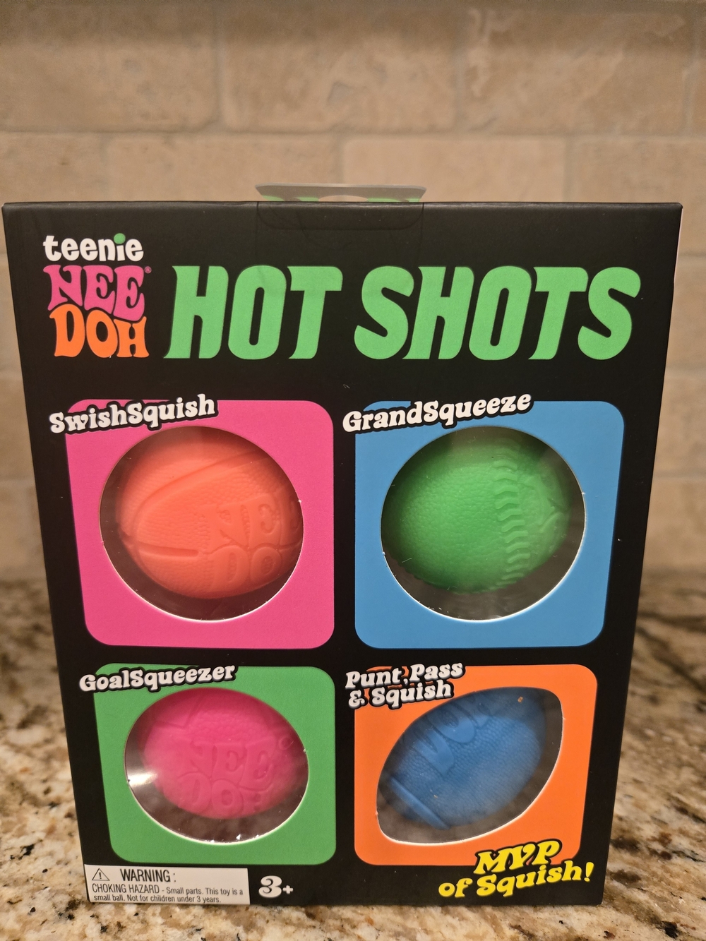 NeeDoh Hot Shots Teenie Squishies - BNIB